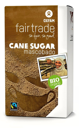 Cukier Trzcinowy Mascobado Filipiny Fair Trade BIO 1 kg