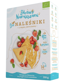 Mieszanka Na Naleśniki z Mąką Gryczaną Bezglutenowa BIO (3 szt x 200 g)
