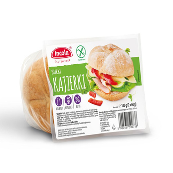 Bułki Kajzerki Bezglutenowe (2 Szt.) (3 szt x 120 g)