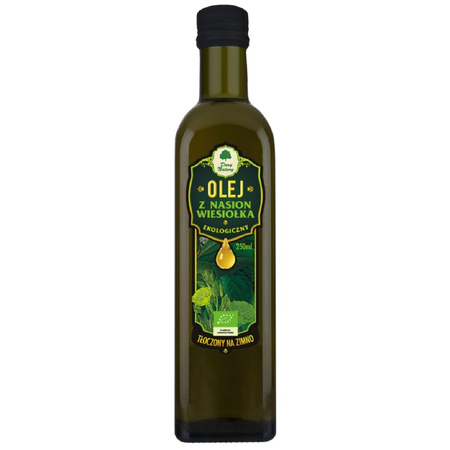 Olej z Wiesiołka Tłoczony Na Zimno BIO 250 ml