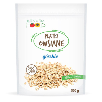Płatki Owsiane Górskie Bezglutenowe (3 szt x 500 g)