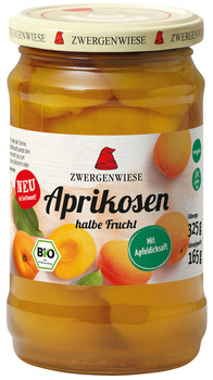 Morele Połówki w Lekkim Syropie Bezglutenowe BIO 325 g () (Słoik) (2 szt x 165 g)