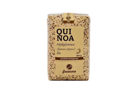 QUINOA TRÓJKOLOROWA (KOMOSA RYŻOWA) BIO (500 g)