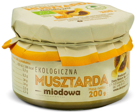 Musztarda Miodowa Bio (3 szt x 200 g)