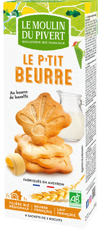 Herbatniki Le P'Tit Beurre BIO (2 szt x 155 g)
