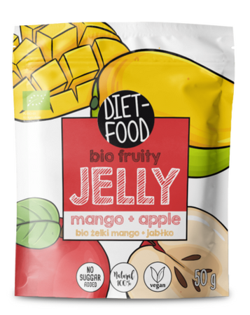 Żelki owocowe Mango - Jabłko BIO 50 g