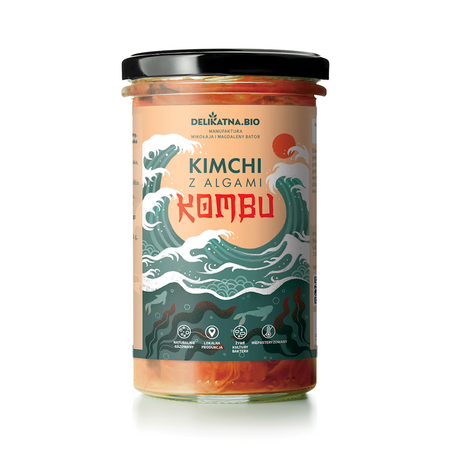 Kimchi z Algami Kombu 540 g