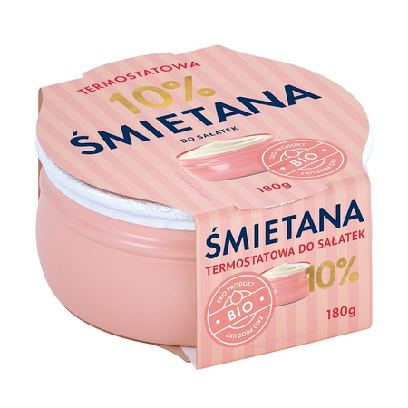 Śmietana Termostatowa 10 % BIO (3 szt x 180 g)