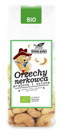 Orzechy Nerkowca Prażone I Solone Bio (2 szt x 100 g)