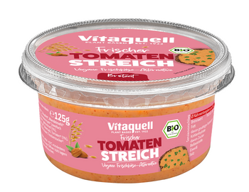 Wegańska Alternatywa Serka z Pomidorami BIO (2 szt x 125 g)