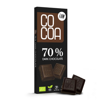 Czekolada Gorzka 70 % BIO (4 szt x 40 g)
