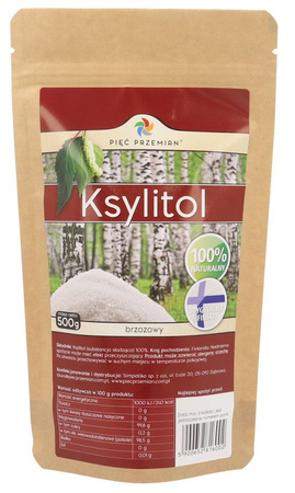 Ksylitol 500 g (Pudełko Papierowe)
