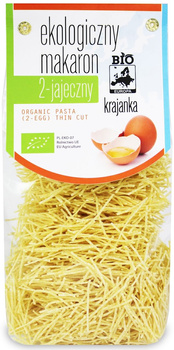 Makaron (2-Jajeczny) Krajanka BIO (3 szt x 250 g)