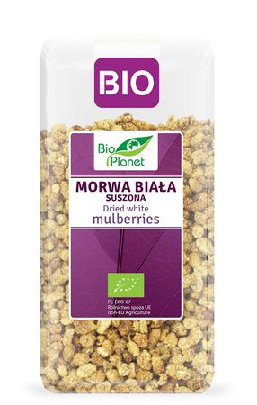 Morwa Biała Suszona Bio (2 szt x 250 g)