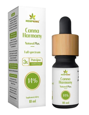 Olej Konopny 14 % (1400 Mg Fitoskładników) 10 ml