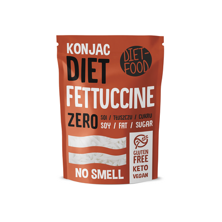 Makaron (Konjac Typu Fettuccine) Bezglutenowy 270 g (200 g)