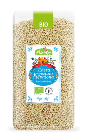 Kasza Gryczana Niepalona Bezglutenowa Bio (3 szt x 500 g)