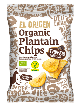 Chipsy z Plantana o Smaku Trufli Bezglutenowe BIO (3 szt x 80 g)