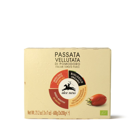 Sos Pomidorowy Passata BIO (3 x 200 g) (2 szt x 600 g)