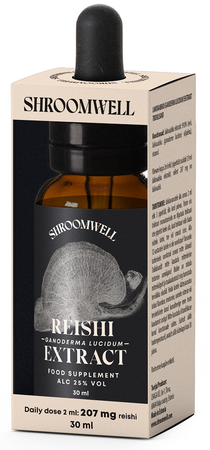 Grzyby Reishi Ekstrakt w Kroplach 30 ml