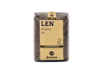 LEN BRĄZOWY BIO (400 g)