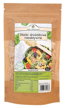 Płatki Drożdżowe Nieaktywne Bezglutenowe 150 g