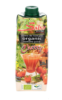 Sok z Pomidorów Cherry Bezglutenowy BIO 500 ml