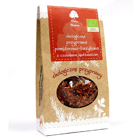 Przyprawa Pomidorowo - Bazyliowa z Czosnkiem Niedźwiedzim BIO (3 szt x 40 g)