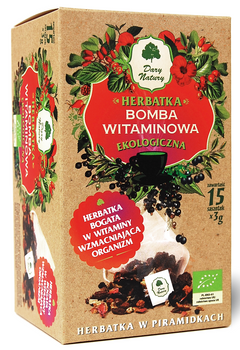 Herbatka Bomba Witaminowa Piramidki BIO (15 x 3 g) (2 szt x 45 g)