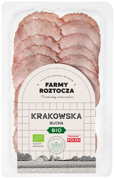 Kiełbasa Krakowska Sucha Plastry BIO 80 g