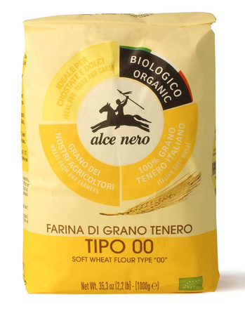 Mąka Pszenna Typ "00"  Do Słodkich Wypieków BIO (3 szt x 1 kg)