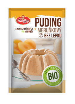 Budyń Morelowy Bezglutenowy BIO (10 szt x 40 g)