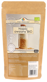 Napój Owsiany w Proszku Bezglutenowy BIO 300 g