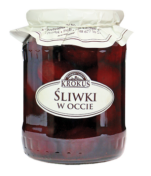 Śliwki w Occie Bezglutenowe 500 g () (2 szt x 250 g)