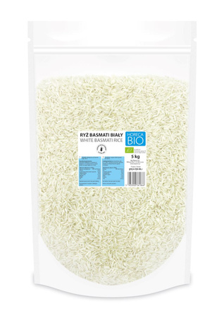 Ryż Basmati Biały Bezglutenowy BIO 5 kg