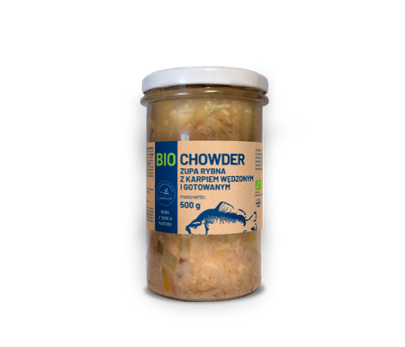 Zupa Rybna Chowder z Karpiem Wędzonym i gotowanym BIO 500 g