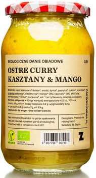 Curry Ostre z Mango i Kasztanami BIO 900 ml