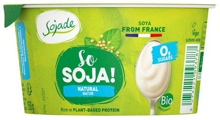 Produkt Sojowy Naturalny Bez Cukru Bezglutenowy BIO (4 szt x 150 g)