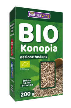 Nasiona Konopi Łuskane BIO (4 szt x 200 g)