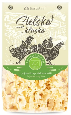 Makaron (Z Jajami Kury Zielononóżki) Fala BIO (4 szt x 250 g)