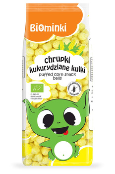 Chrupki Kukurydziane Kulki Bezglutenowe BIO (5 szt x 60 g)