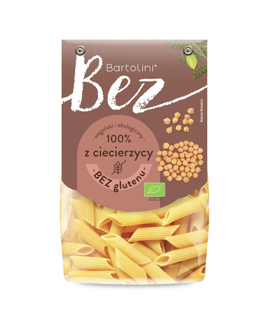 Makaron Proteinowy (Z Ciecierzycy) Penne Bezglutenowy Bio (2 szt x 250 g)