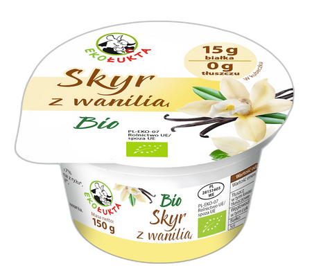 Jogurt Skyr Typu islandzkiego z Wanilią BIO 150 g