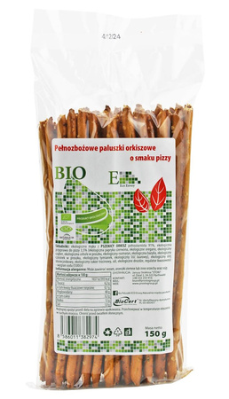 Paluszki Orkiszowe Pełnoziarniste o Smaku Pizzy BIO (3 szt x 150 g)