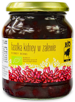 Fasolka Czerwona Kidney w Zalewie BIO 360 g () (Słoik) (3 szt x 240 g)