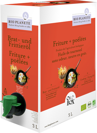 Olej Słonecznikowy Do Gotowania i Smażenia BIO 3 l