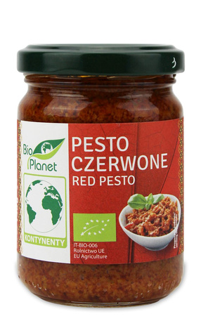 Pesto Czerwone z Suszonych Pomidorów BIO (2 szt x 140 g)