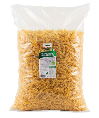 Makaron (Semolinowy) Fusilli BIO 5 kg