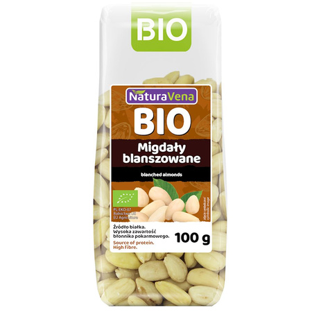 Migdały Blanszowane BIO (3 szt x 100 g)