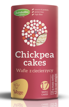 Wafle z Ciecierzycy Bezglutenowe (6 szt x 135 g)